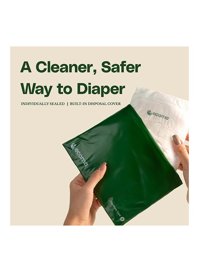 Ecoma حفاضات إيكوما الصديقة للبيئة للأطفال الحجم 3 (6-11 كجم) - Image 2